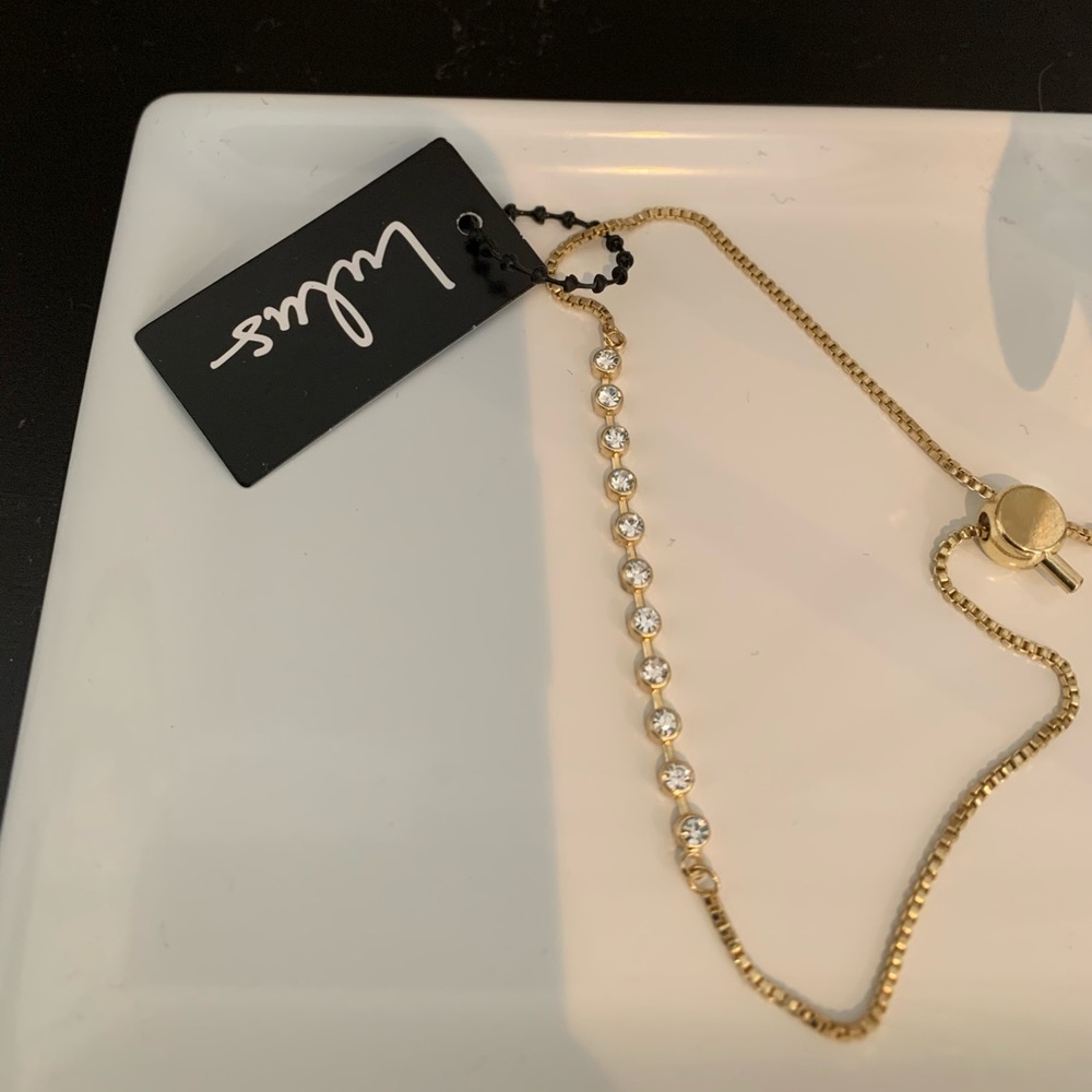 Lulus Gold Bracelet